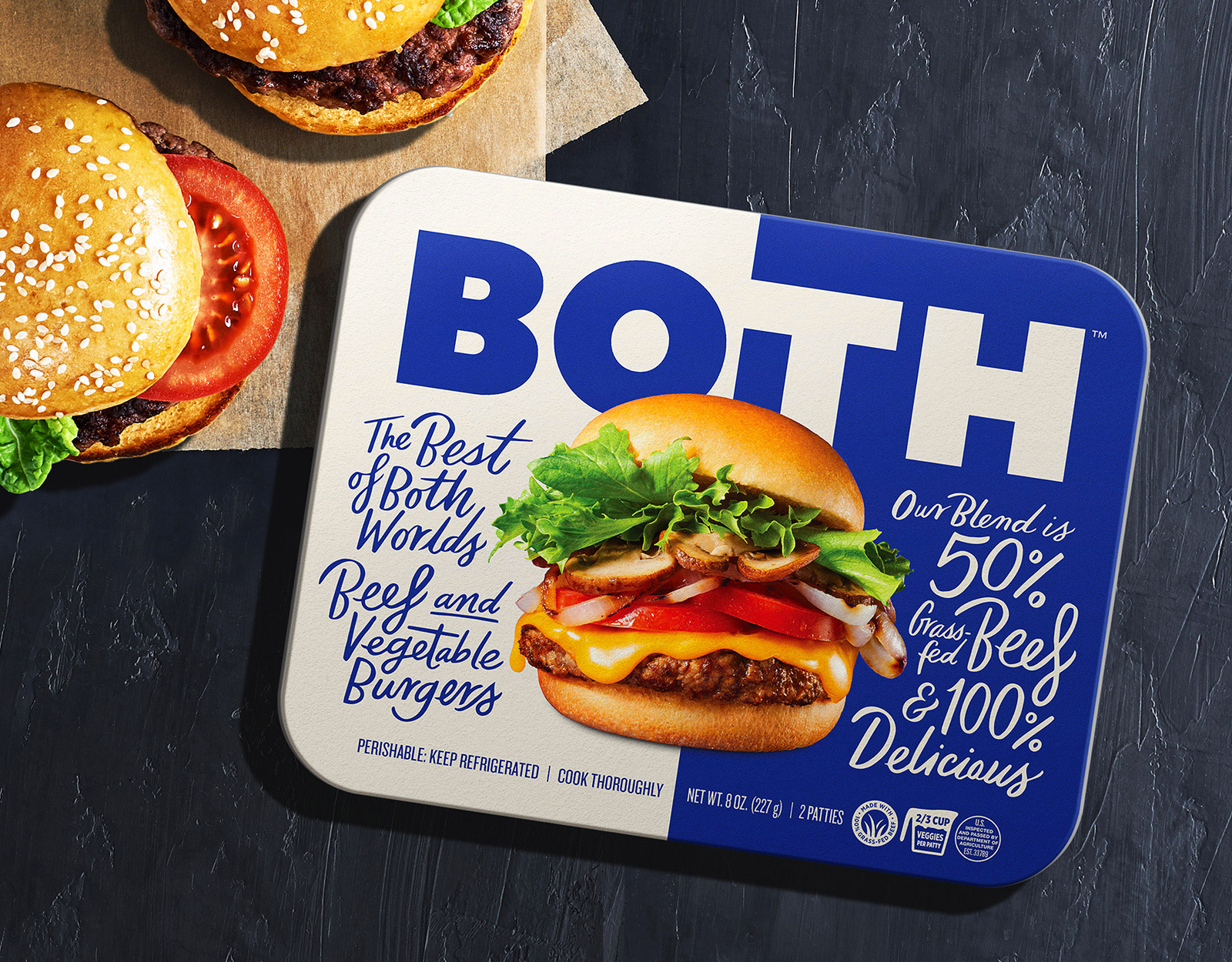 Pavement Designs the Branding for Both, the Burger That’s Going to Change Everything