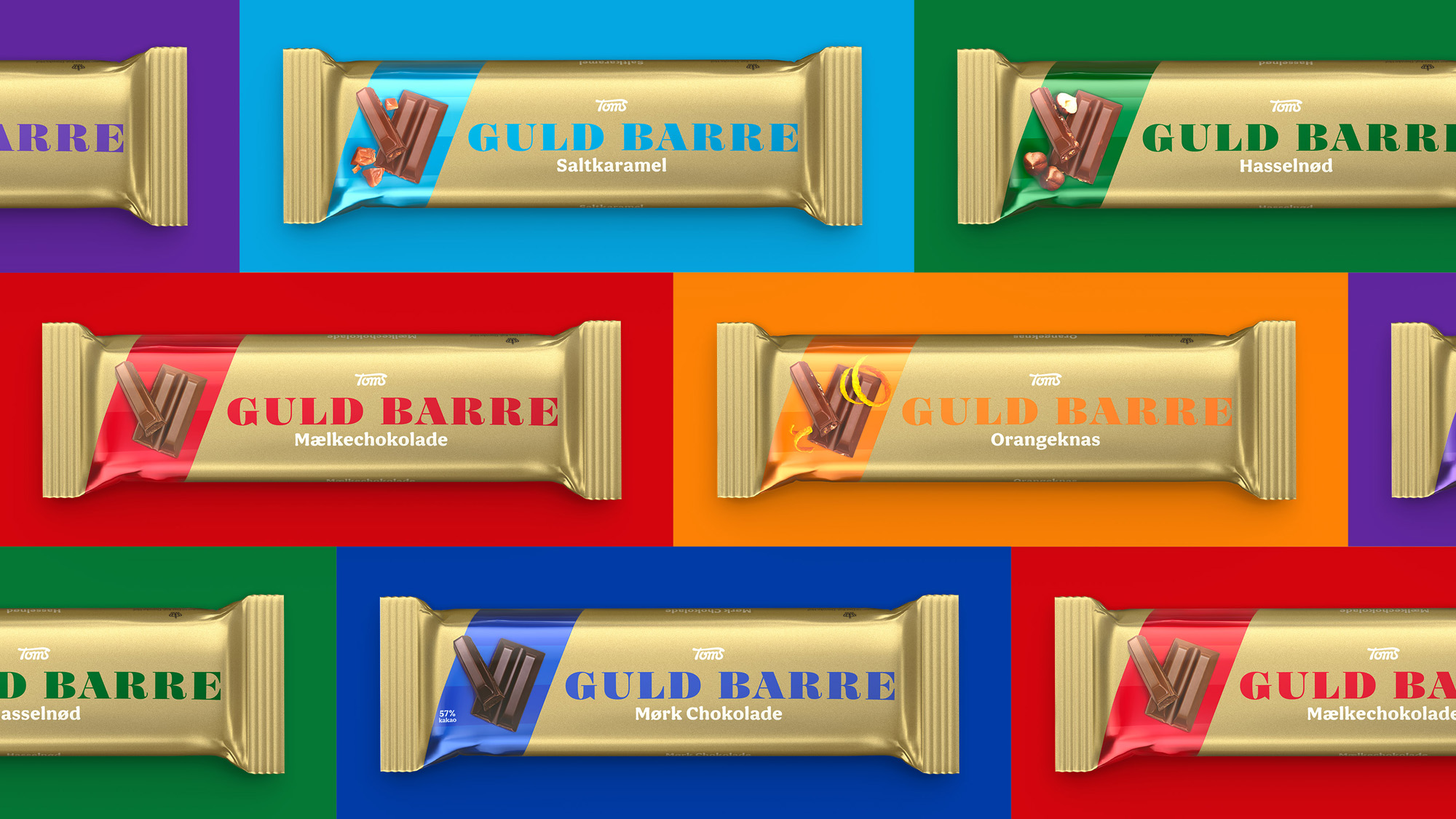 New Design Recipe for Danish Chocolate Icon the Toms Guld Barre by Everland