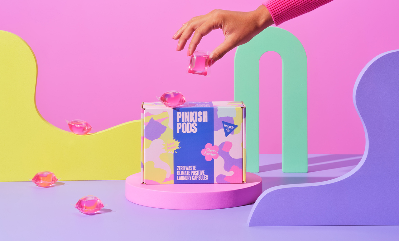 Control Studio Creates Visual Identity and Packaging Design for Pinkish Pods