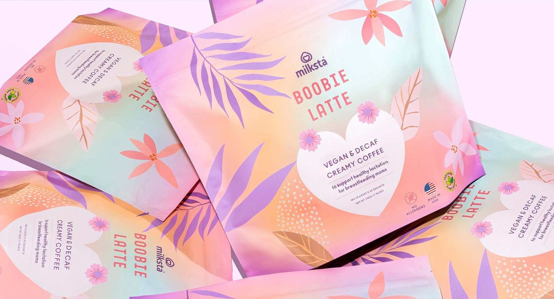 Milksta Coffee Branding and Packaging Design