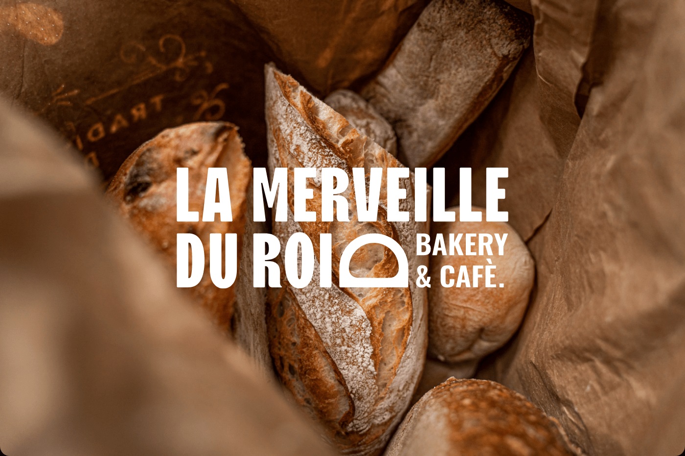 Visual Identity for La Merveille Du Roi Bakery and Cafe