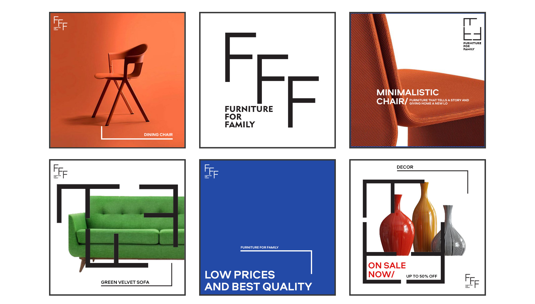 FFF – Furniture For Family Branding