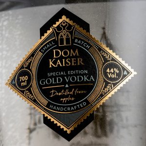 Domkaiser Goldvodka Packaging Design