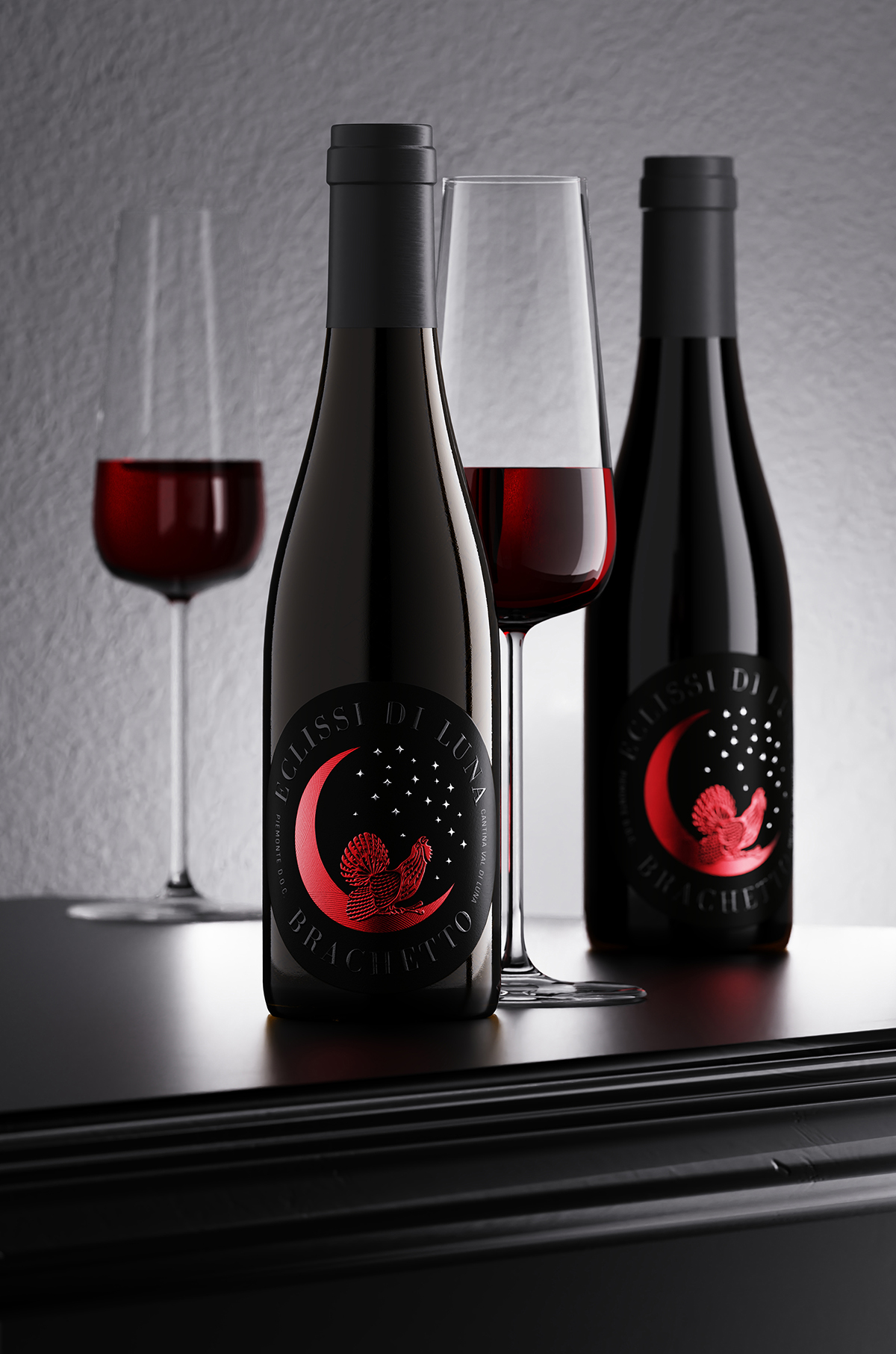 Eclissi Di Luna Wine Label by The Labelmaker