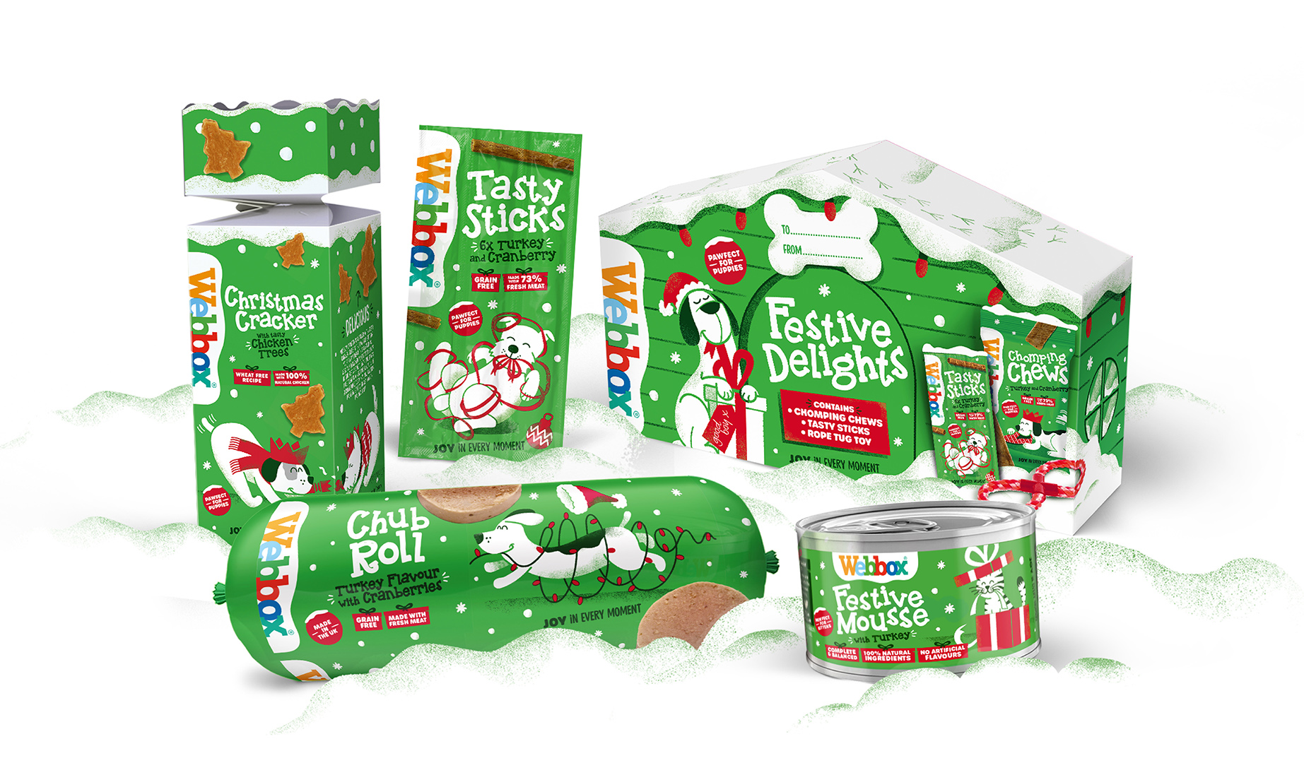 Webbox Christmas Packaging Design by OurCreative