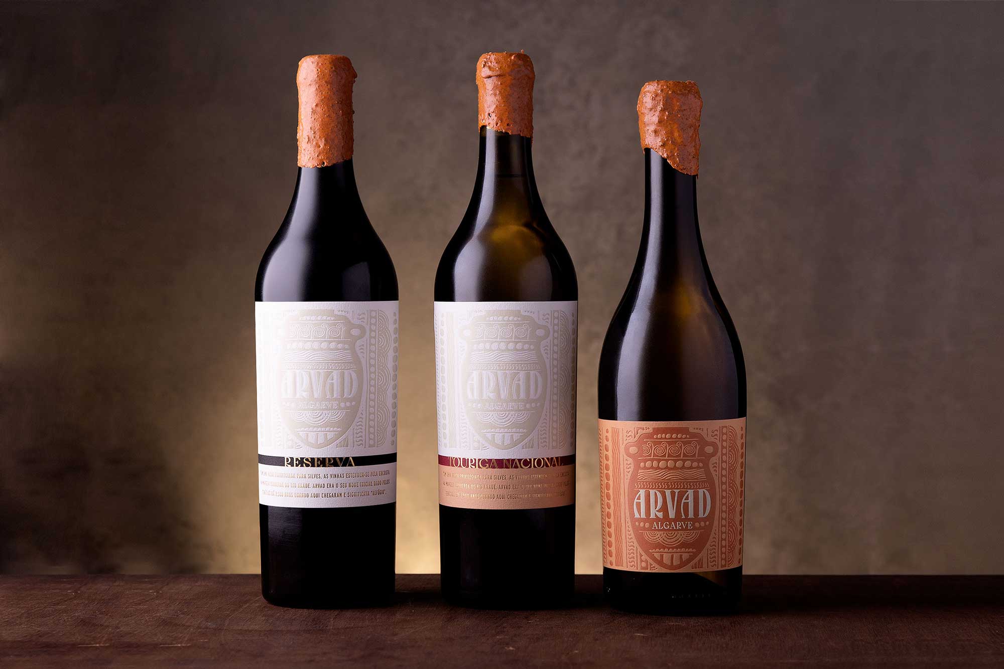 Arvad Wines Packaging Design by RitaRivotti
