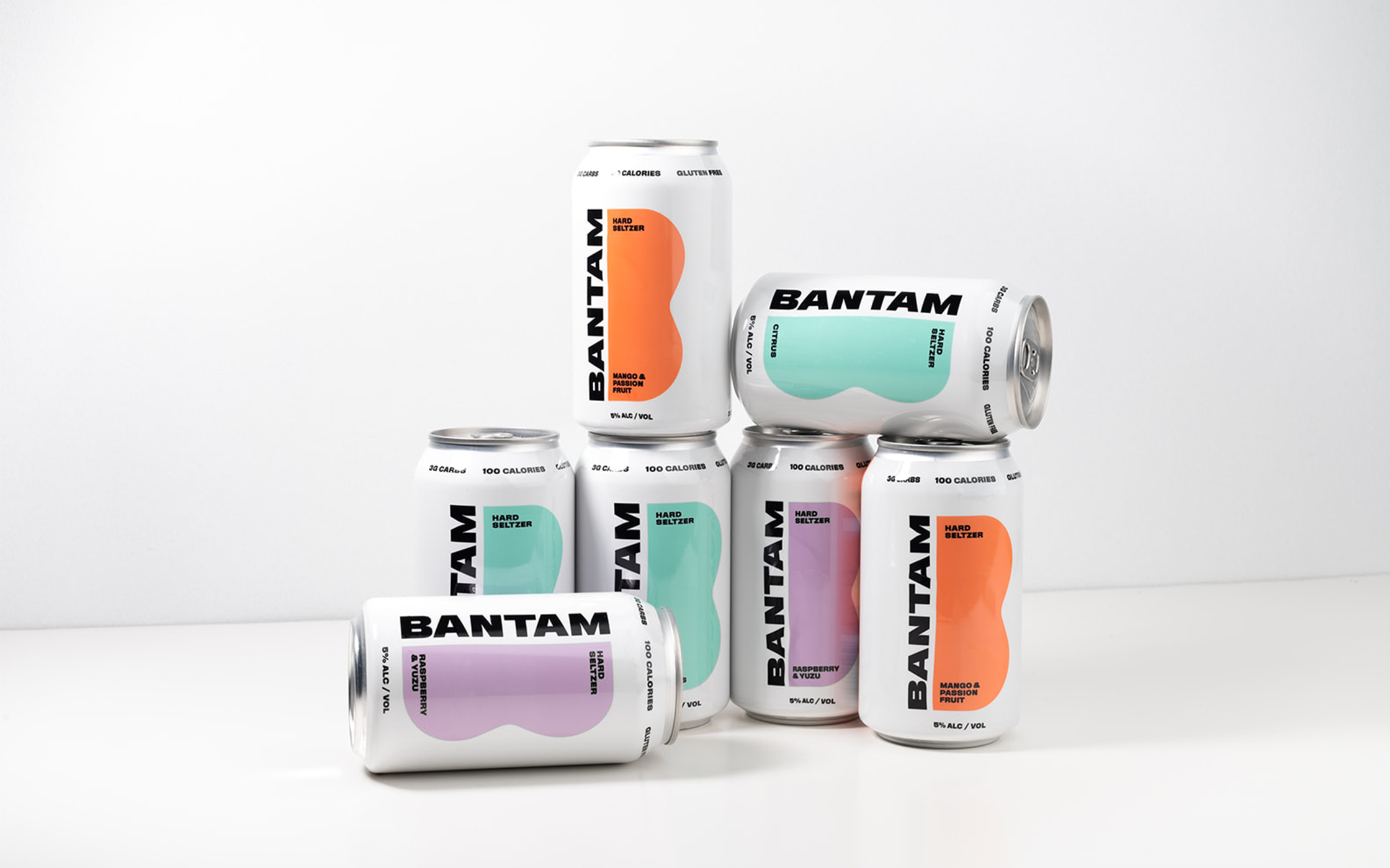 Bantam Hard Seltzers Packaging Design