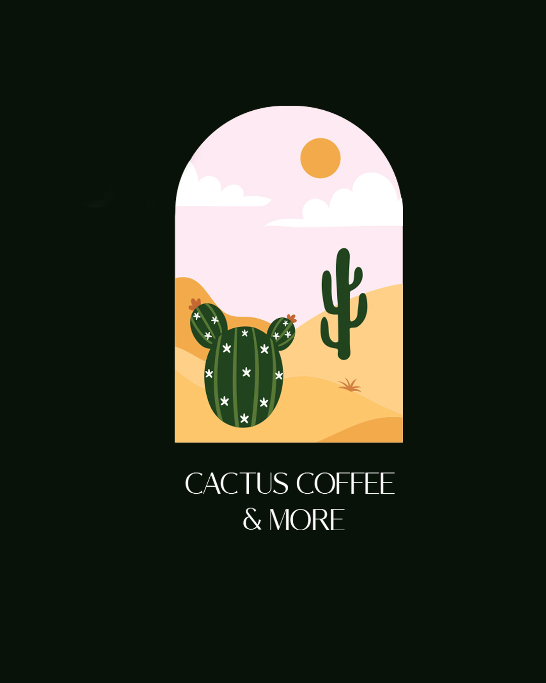 Visual Identity for Cactus Coffee & More