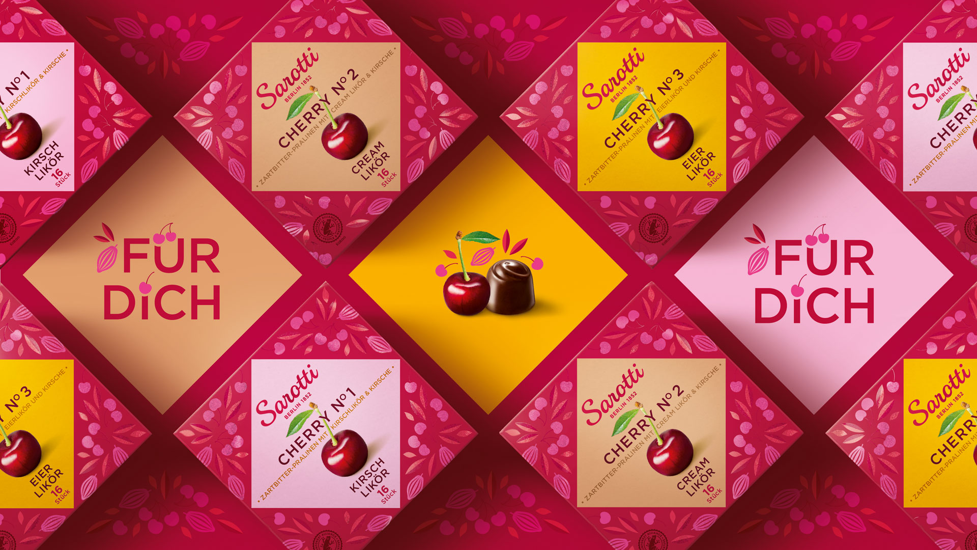 Sarotti Cherry N°  – Packaging Design by Hajok Design