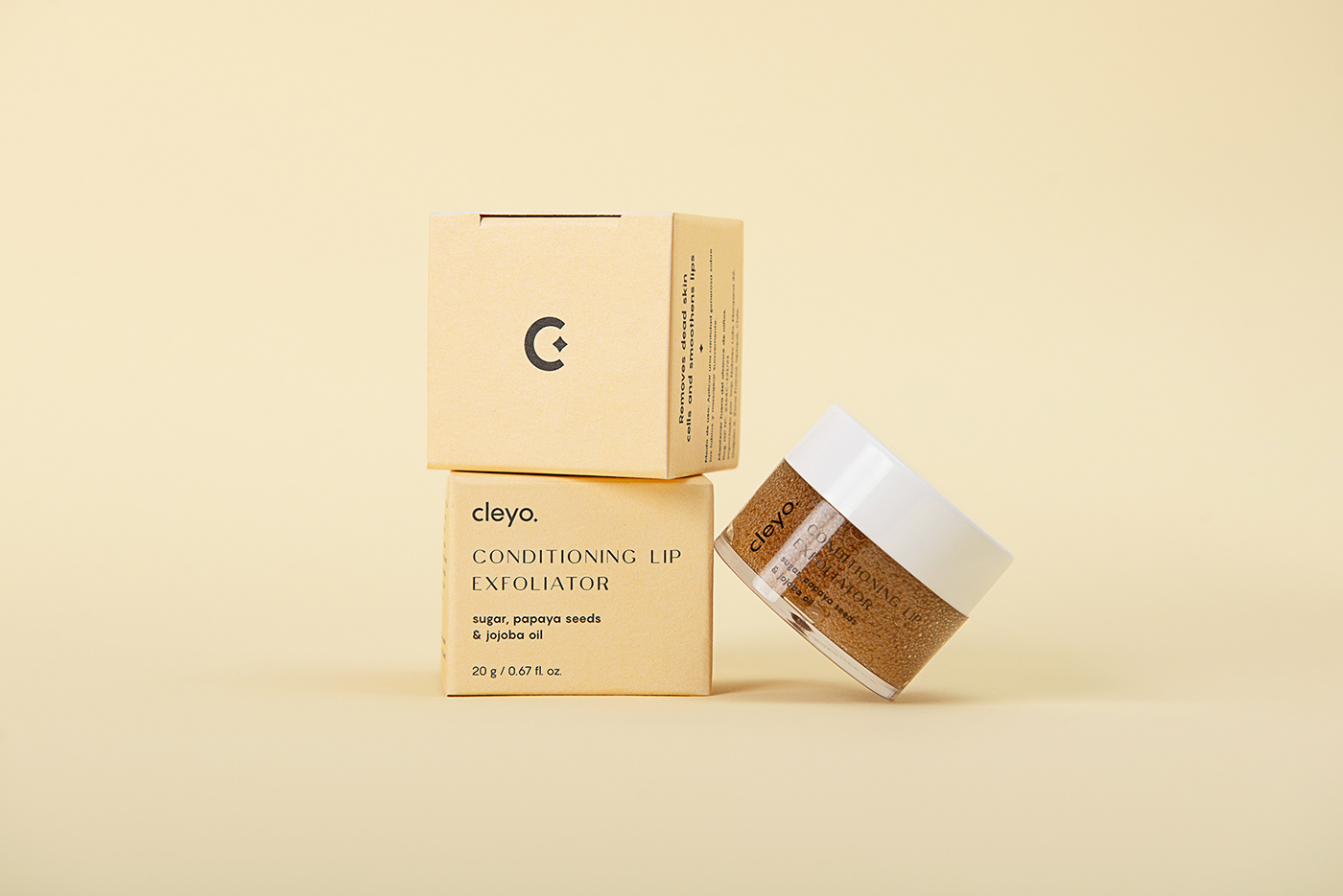 Cleyo Skincare Brand Identity and Packaging Design