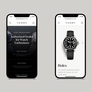 Brand Redesign for Teddy Baldassarre