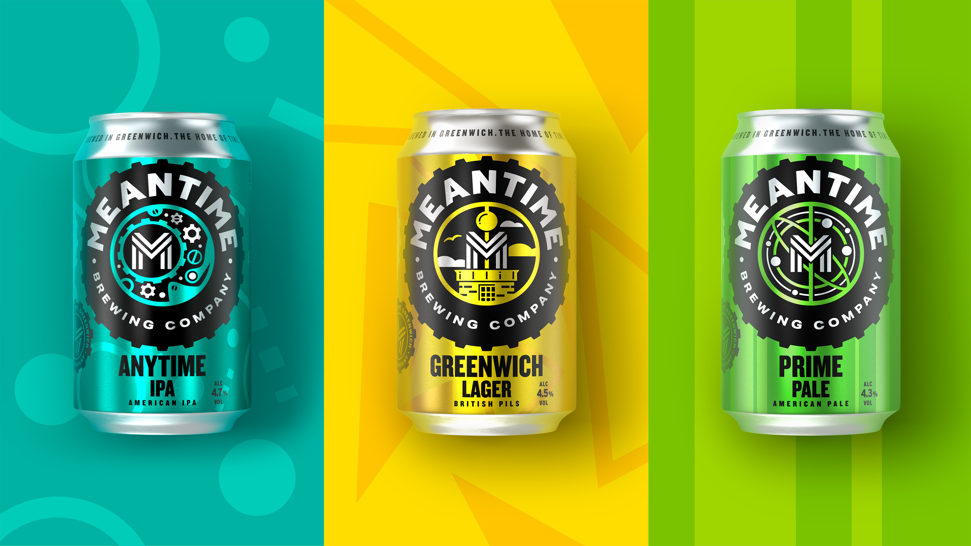 Outlaw Gives Meantime Brewery a Vibrant Visual Identity