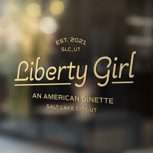 Liberty Girl Restaurant Brand Identity and Digital Design