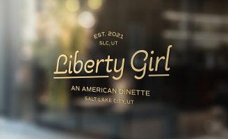 Liberty Girl Restaurant Brand Identity and Digital Design