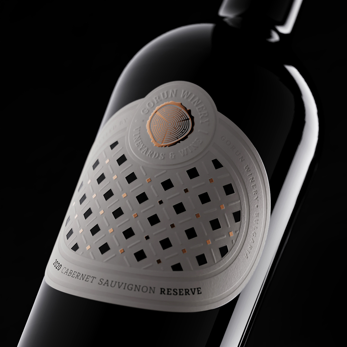 Gorun Reserve Wine Label Design by the Labelmaker