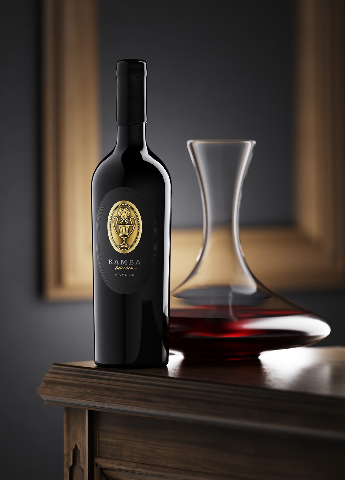 Kamea Selection Wine Label Design by The Labelmaker
