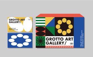Grotto Art Gallery Branding