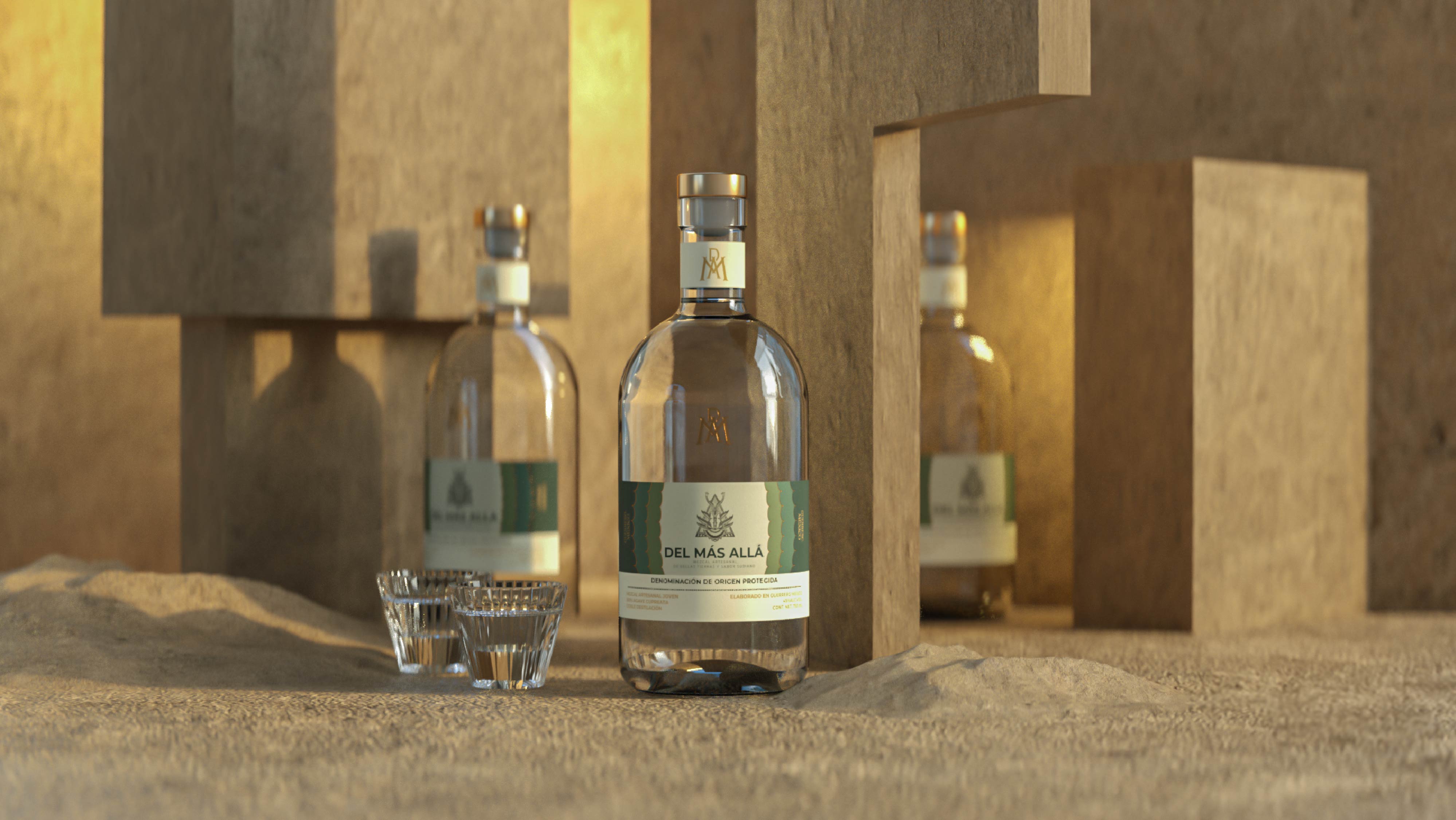 Del Más Allá Mezcal By Hi! Estudio