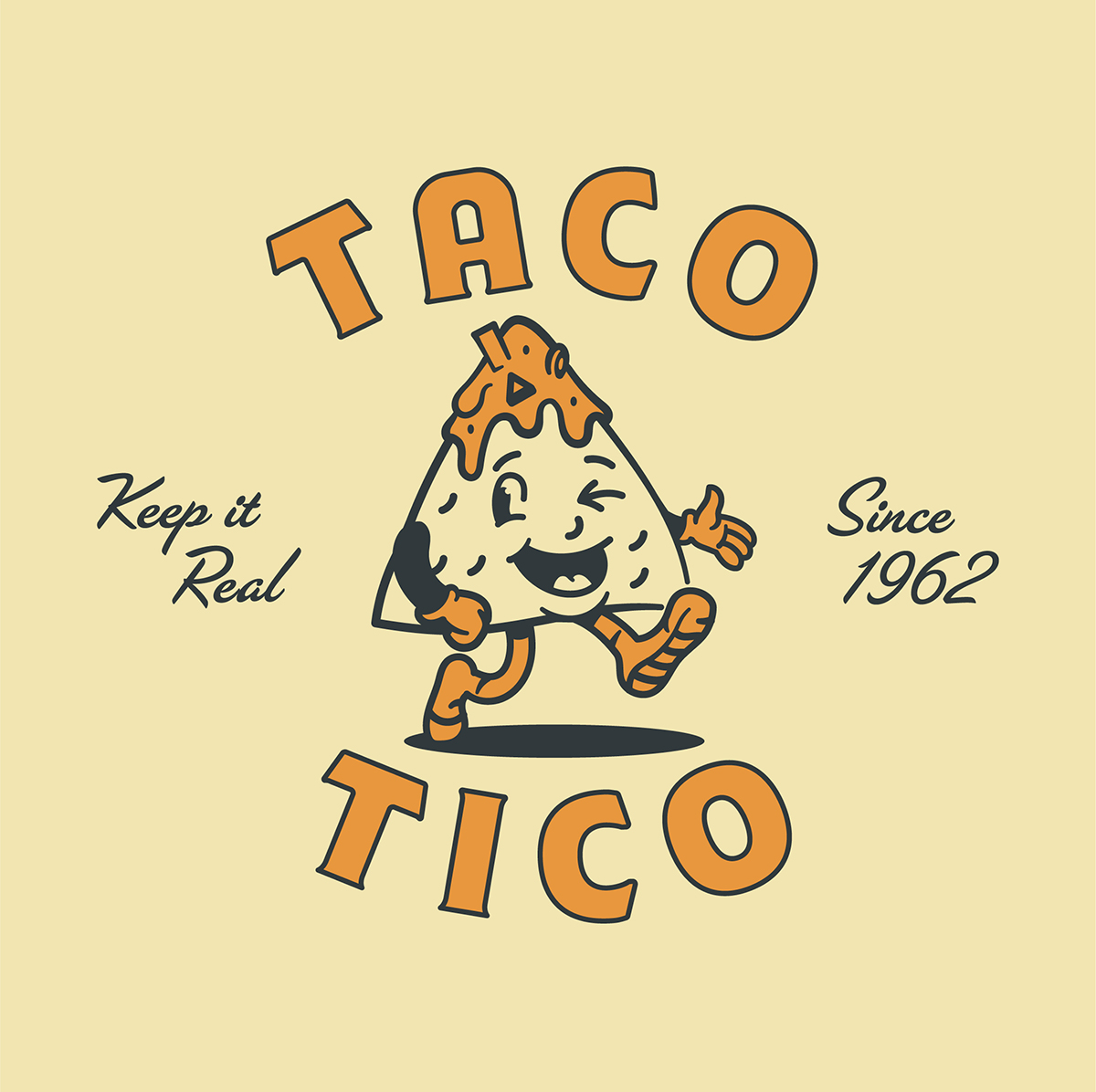Taco Tico Brand Redesign by Mediocre Creative