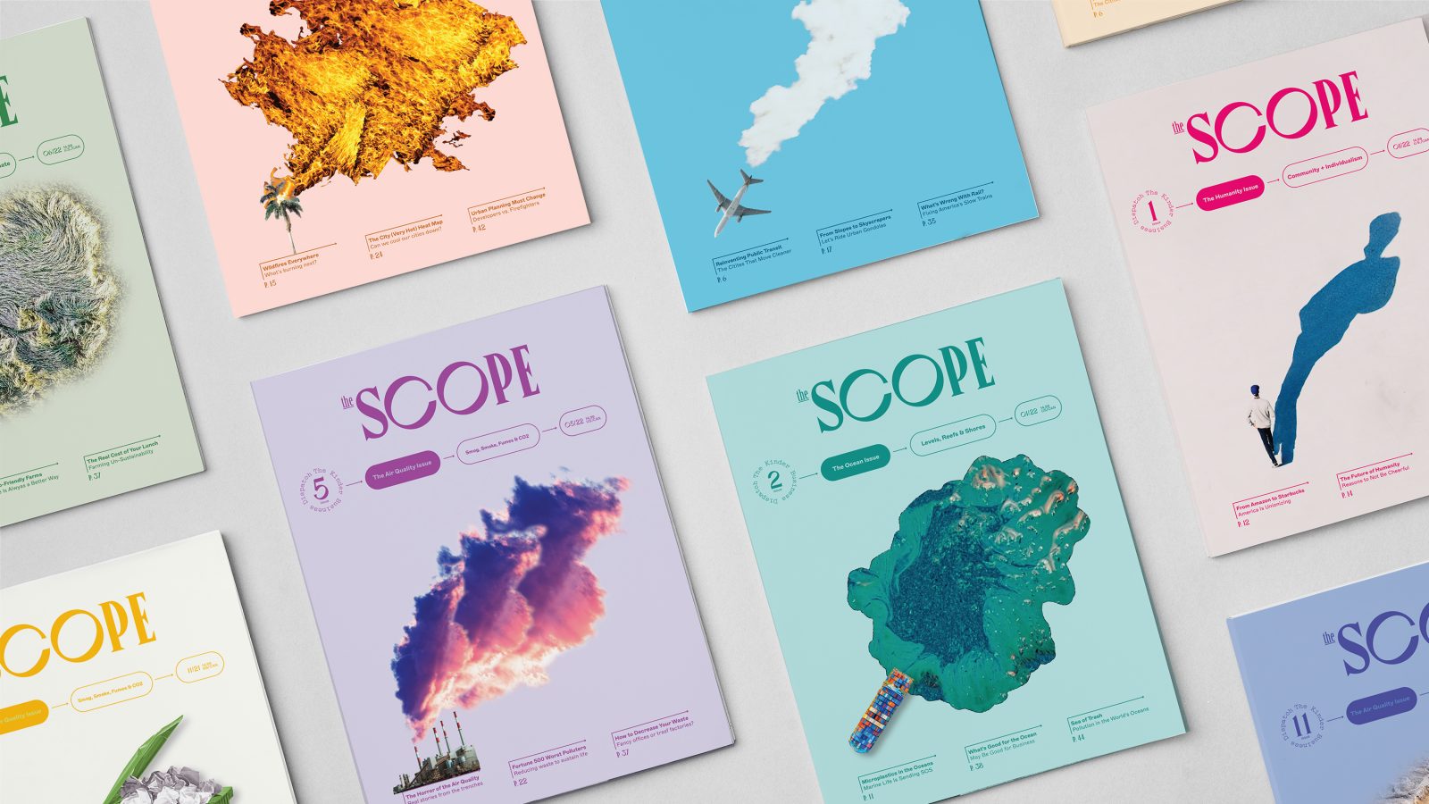The Scope Graphic Design for Publication