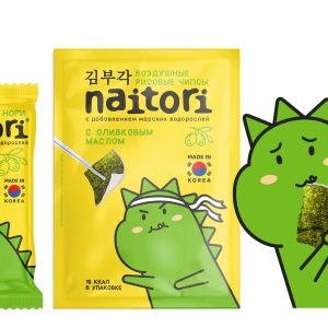 Naitori Korean Snacks Packaging Design by Ohmybrand