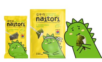 Naitori Korean Snacks Packaging Design by Ohmybrand