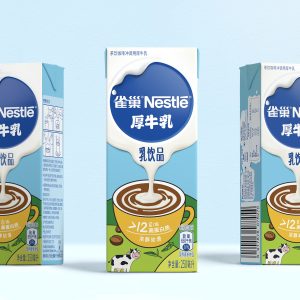 Nestlé Rich Milk Packaging Design