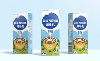 Nestlé Rich Milk Packaging Design