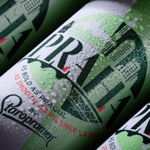 Packaging Design for Praha Beer – Traditional Meets Bold by Cocoon Prague