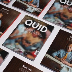 Quid Magazine Graphic Design for Publication – Financial Education for Digital Natives