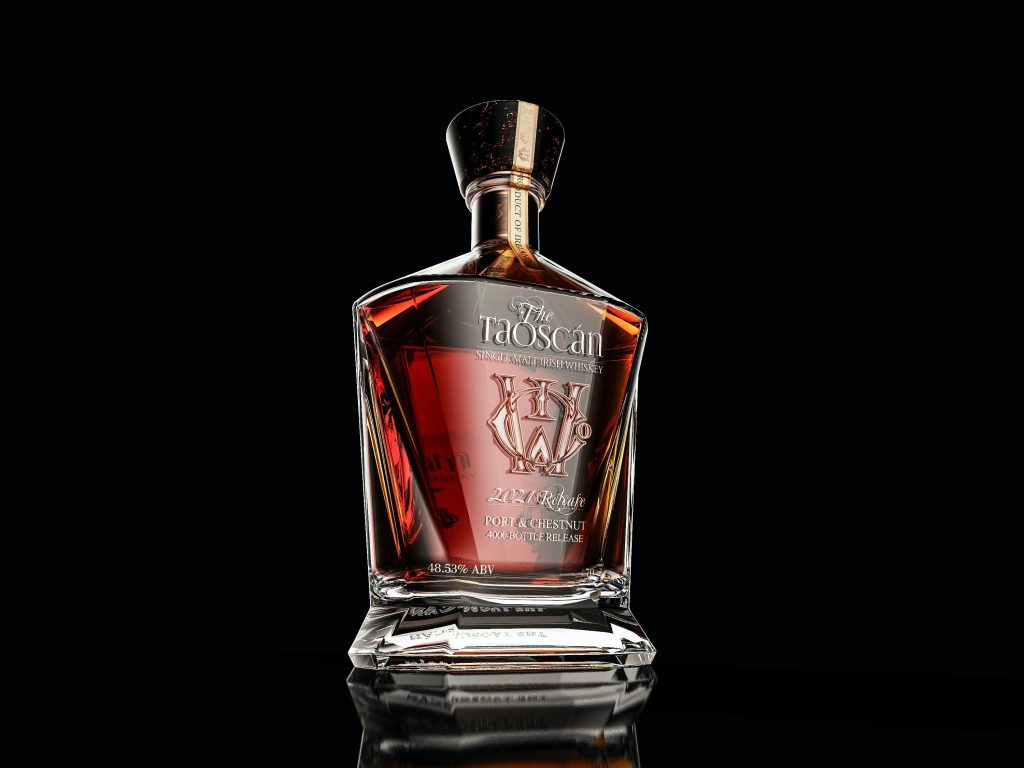 Packaging Design for The Taoscán by The Craft Irish Whiskey Co World