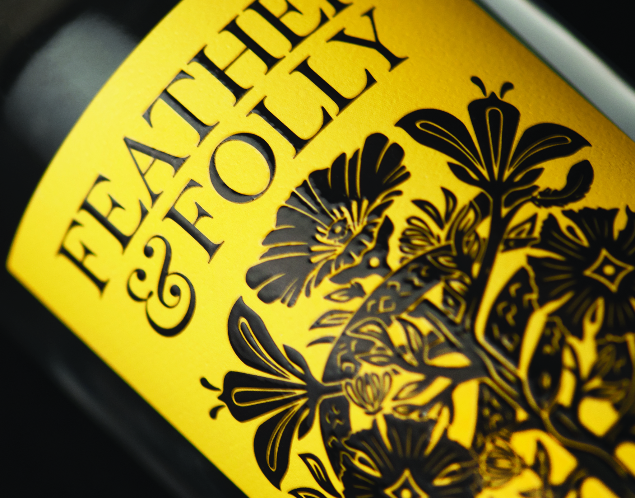 Feather & Folly Gin Naming, Packaging & Logo Design