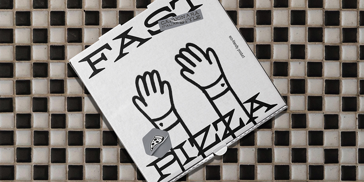 Monda’s Fast Pizza Brand Design