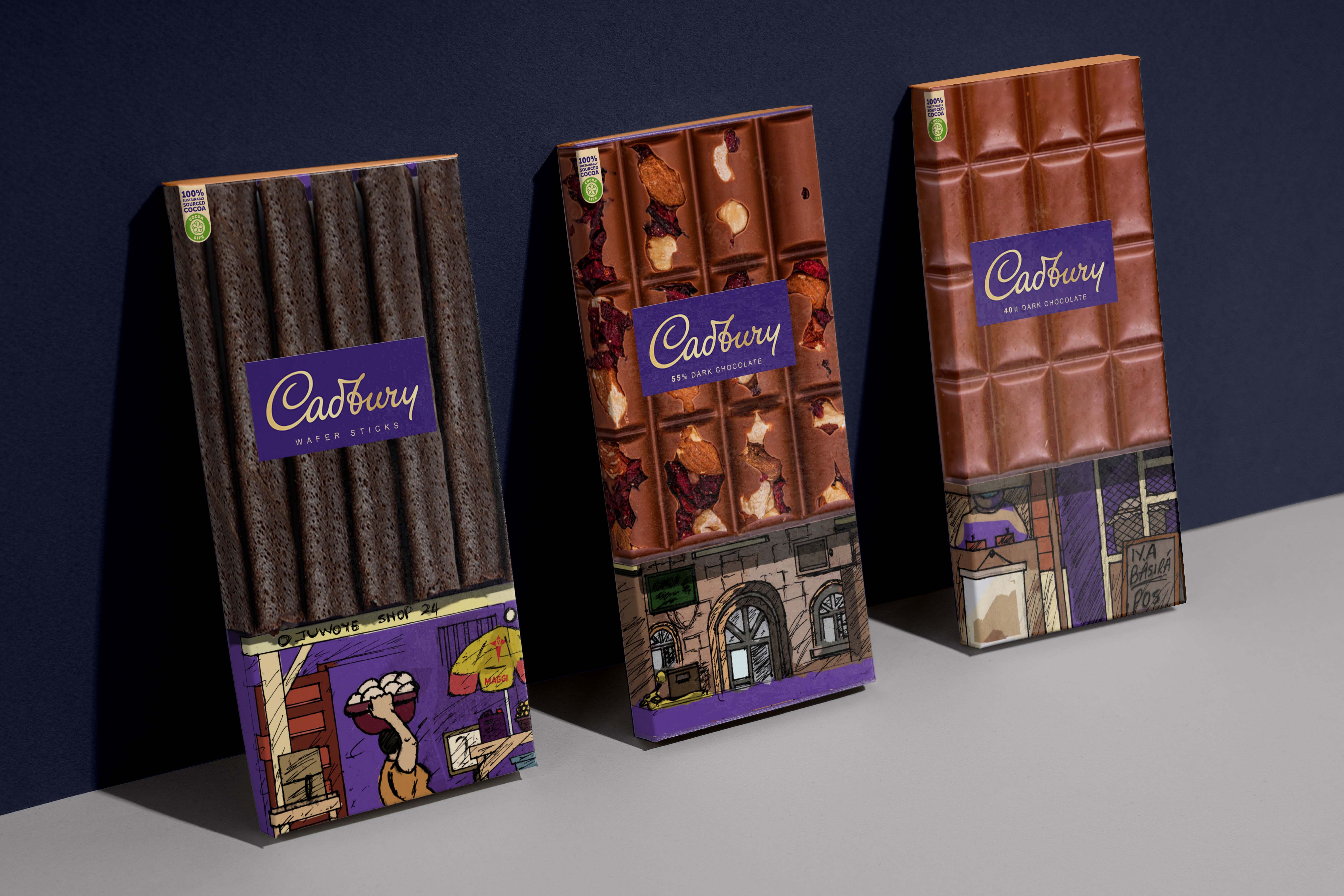 Cadbury in Mushin Packaging Design Concept