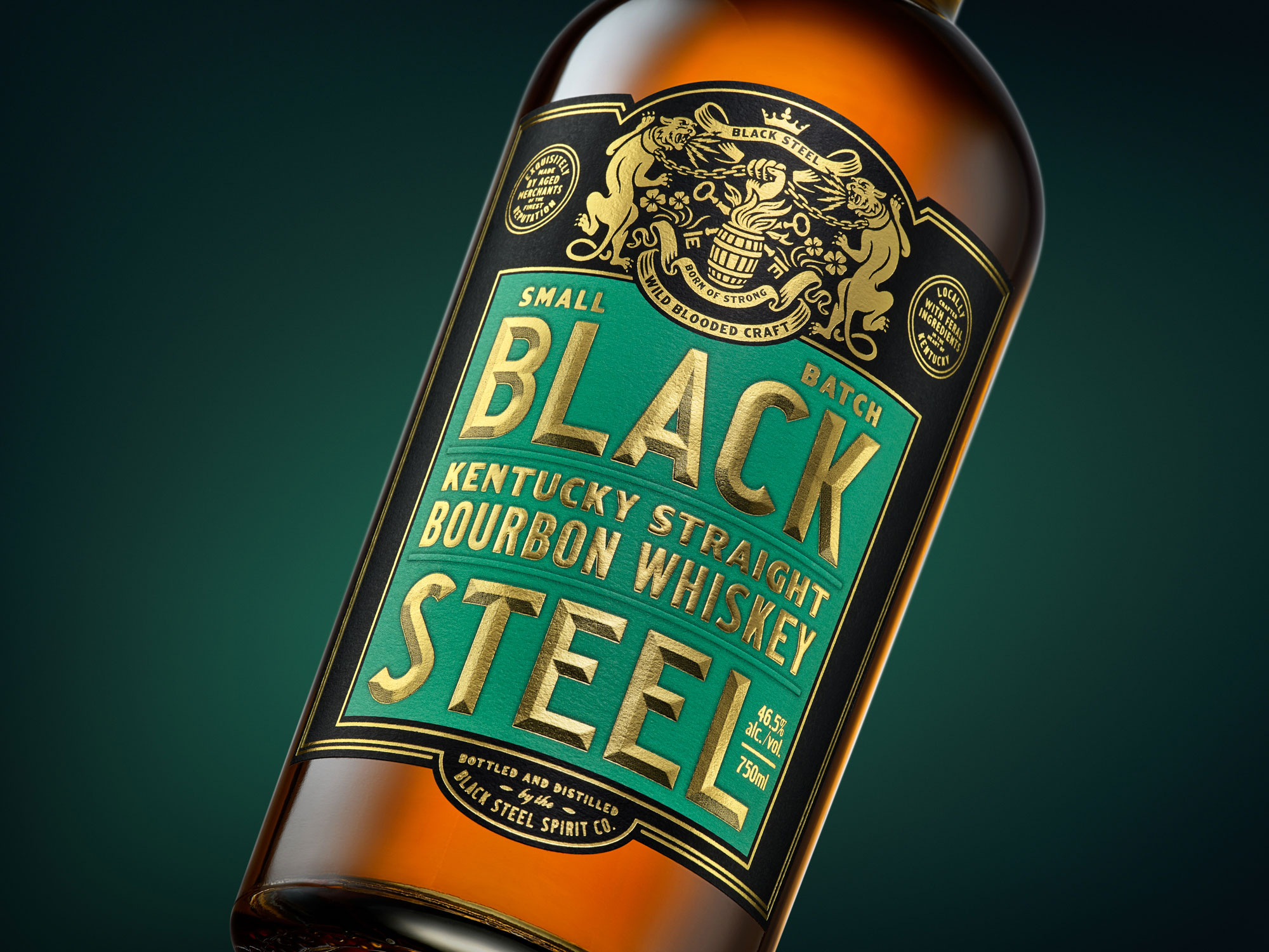 Black Steel Bourbon by Chad Michael Studio