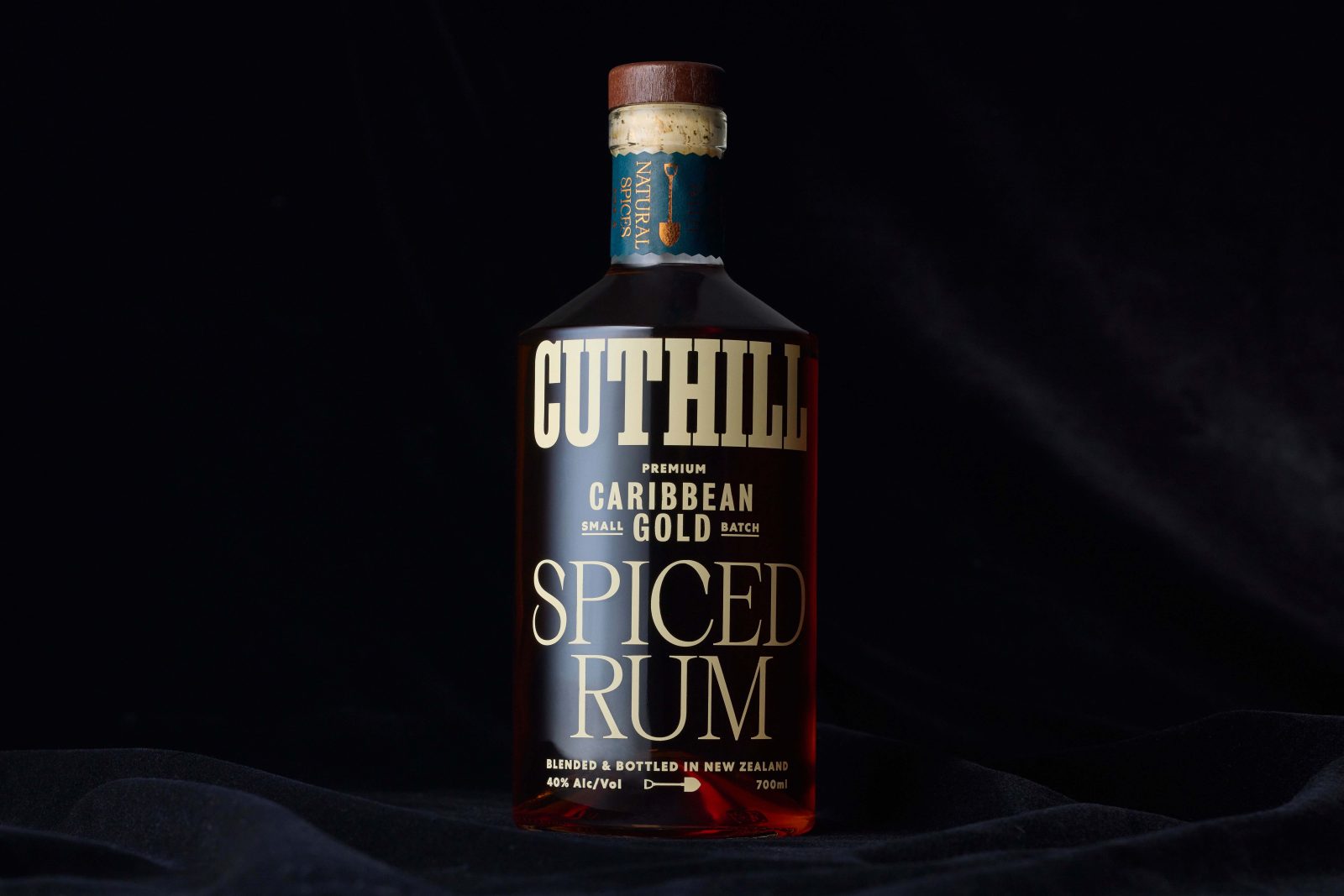 Cuthill Spiced Rum Packaging Design by MG Studio