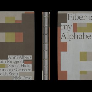 Graphic Design for Publication – Fiber Is My Alphabet Beyond Craft Becoming Art