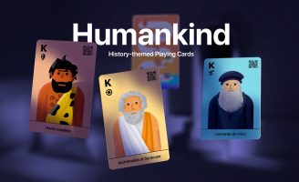 Humankind History Themed Playing Cards