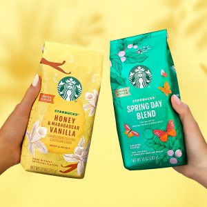 Starbucks Spring Limited Edition Packaging Redesign