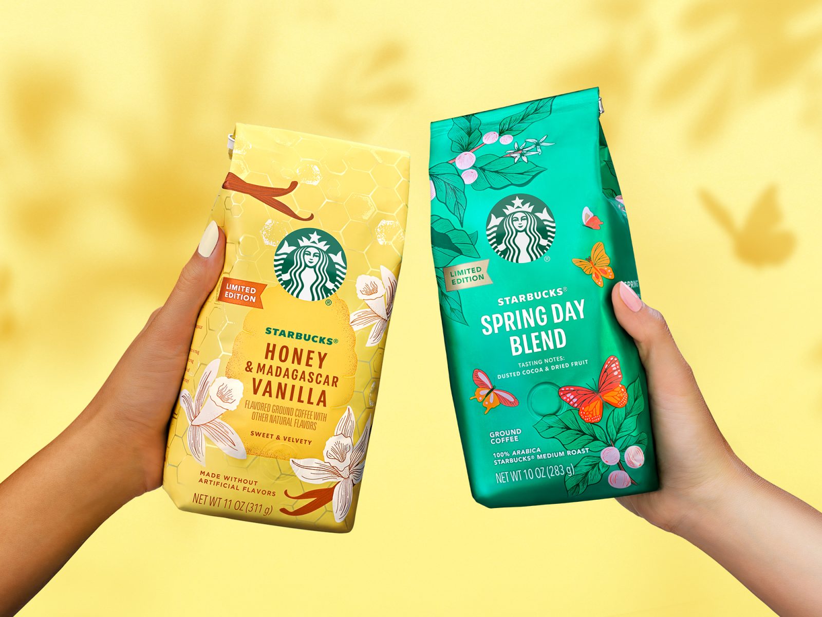 Starbucks Spring Limited Edition Packaging Redesign World Brand