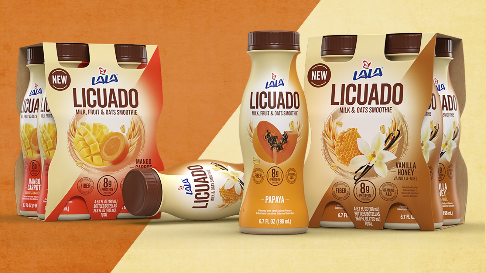 Lala Licuado Packaging Design