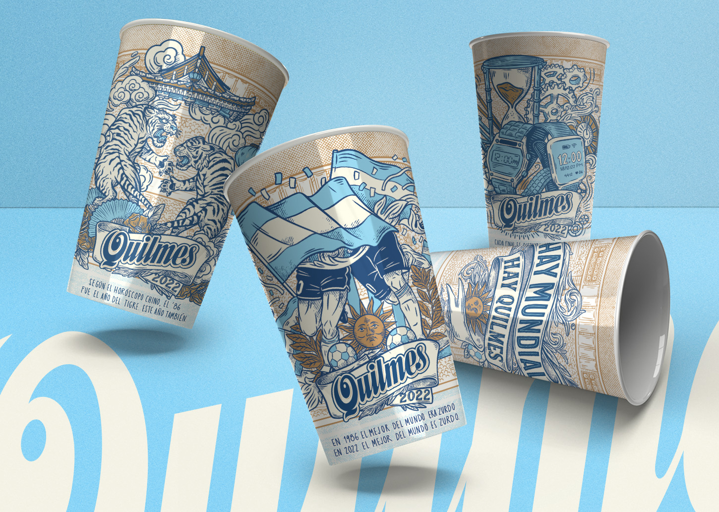 Quilmes Beer World Cup Edition Qatar 2022 by Emi Renzi