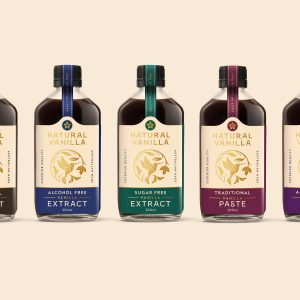 Packaging Redesign for Natural Vanilla