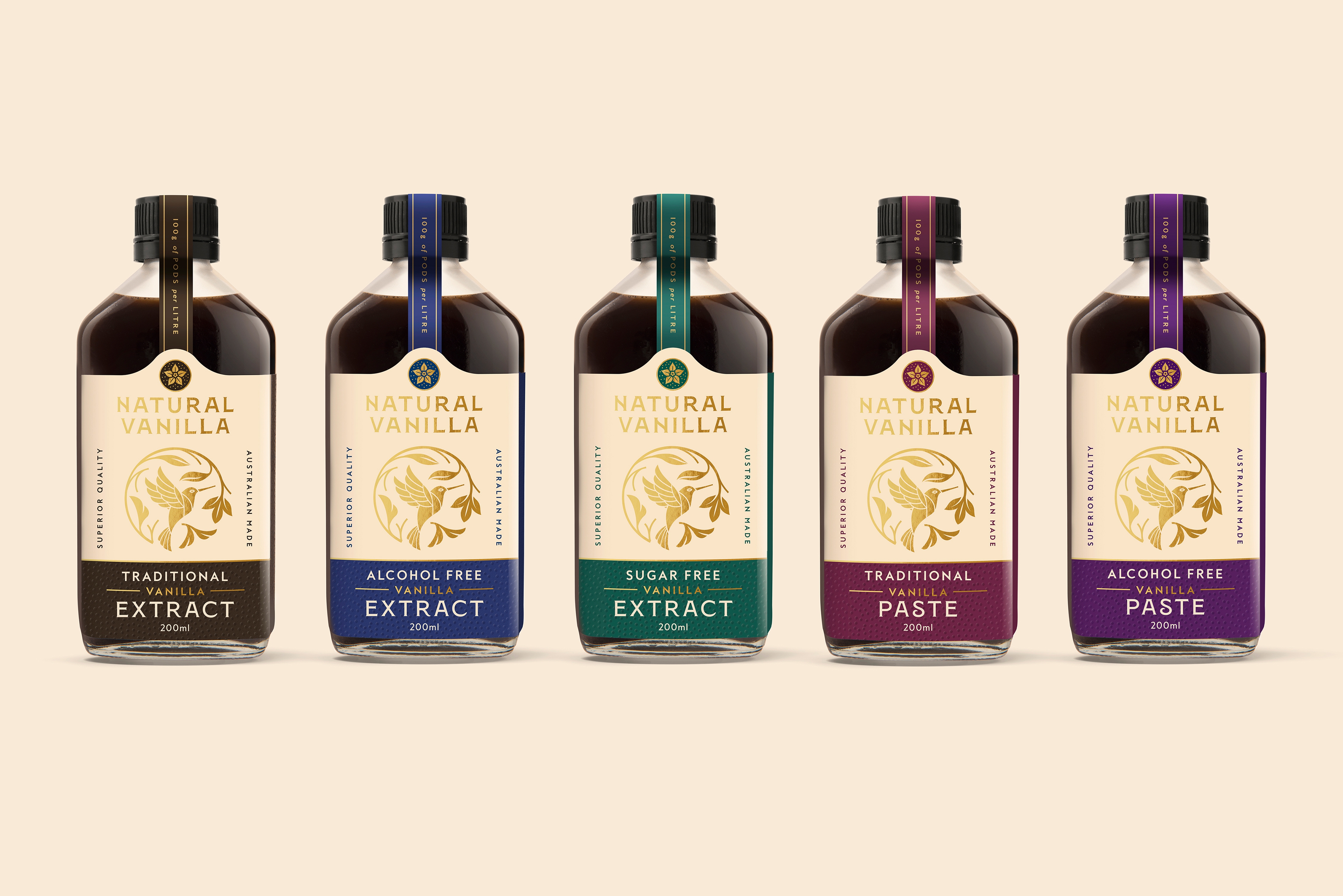 Packaging Redesign for Natural Vanilla
