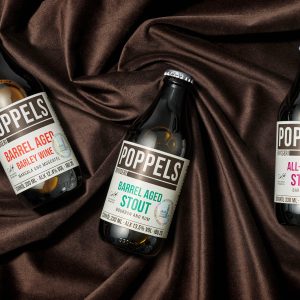 Poppels Bryggeri Packaging Design Creation by Pond Design