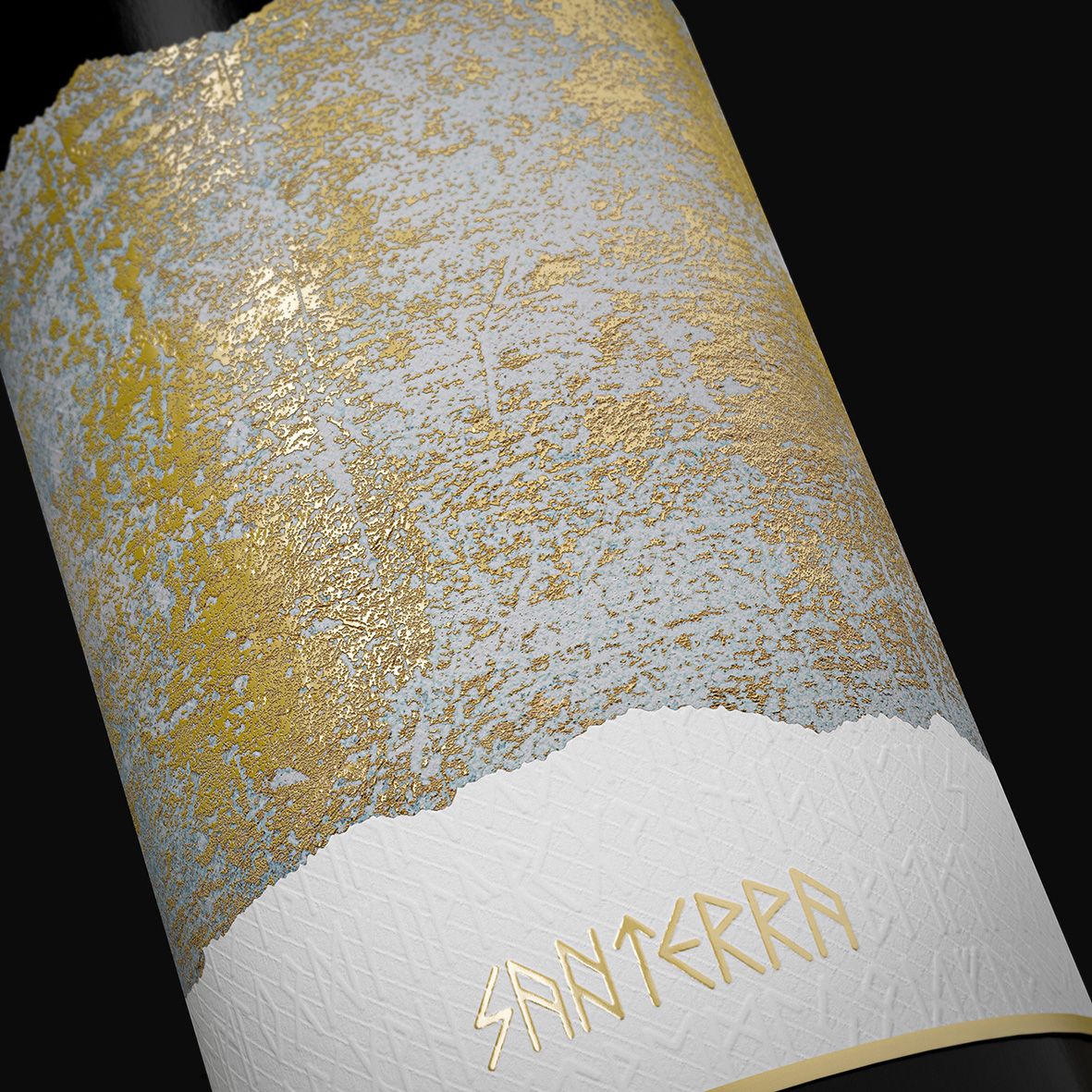 Santerra Secret Wine Packaging Design