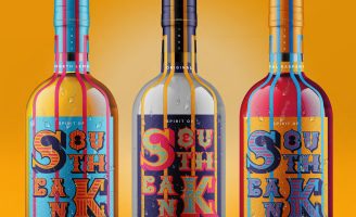 Student Packaging Design Concept Southbank Gin