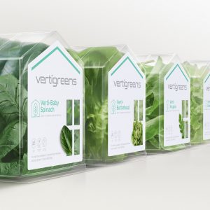 Vertigreens Packaging Design Creation by Prompt Design