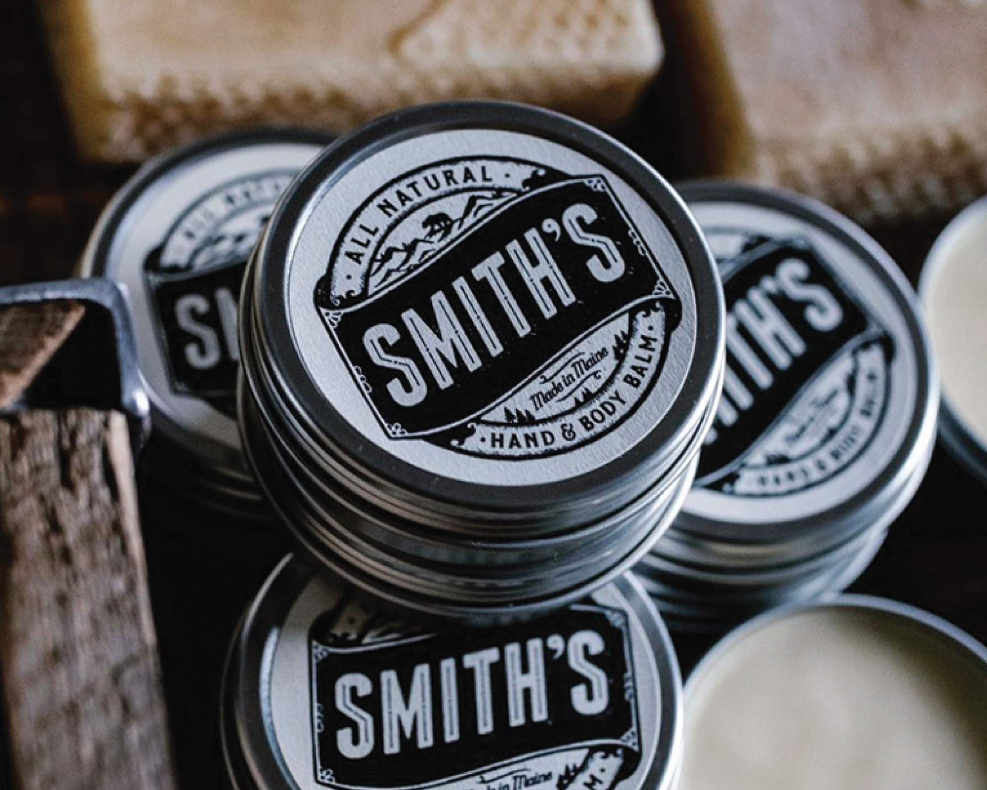 Packaging Design for Smith’s Leather Balm