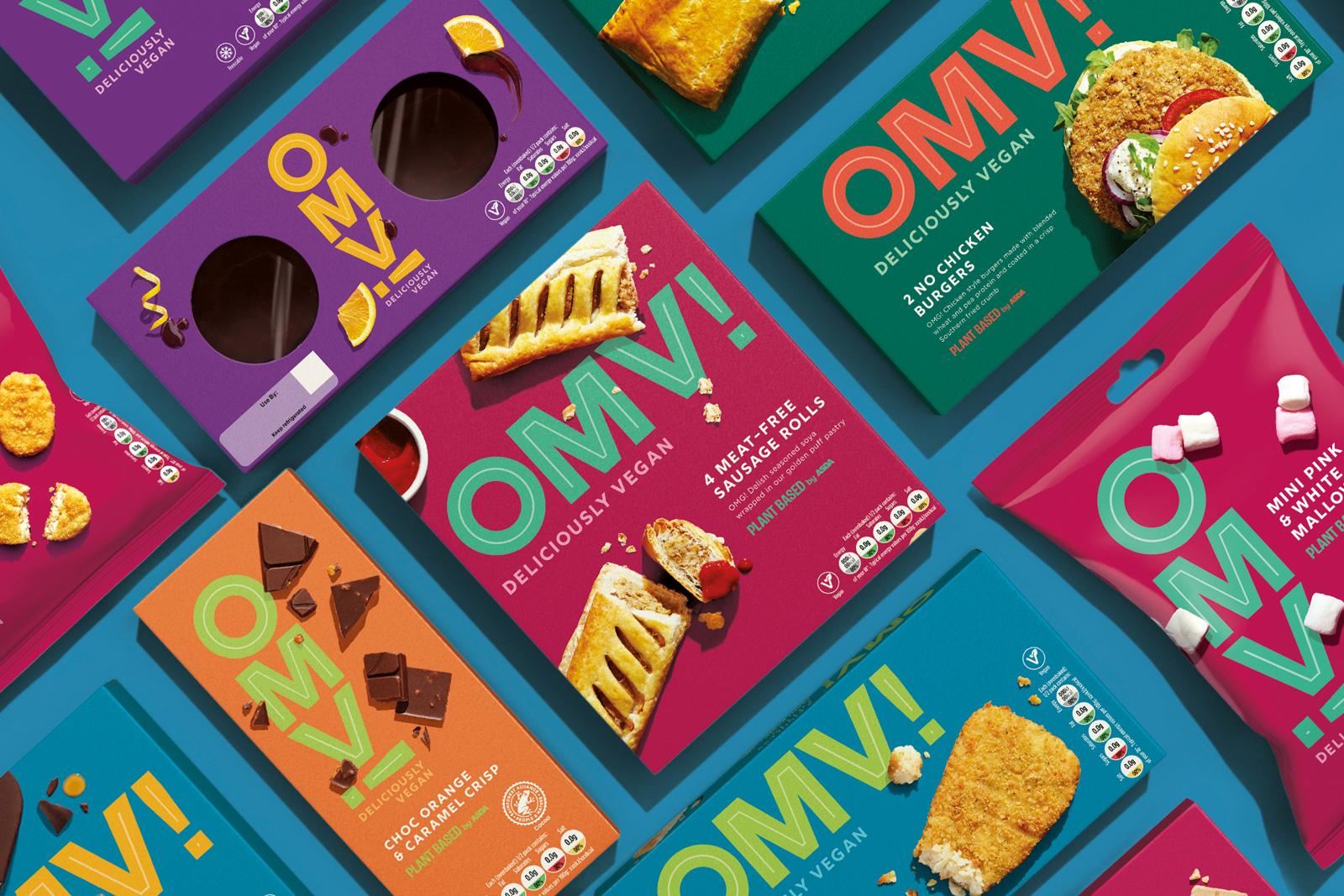OurCreative Shake Up Asda’s Vegan Brands With OMV! and Plant Based